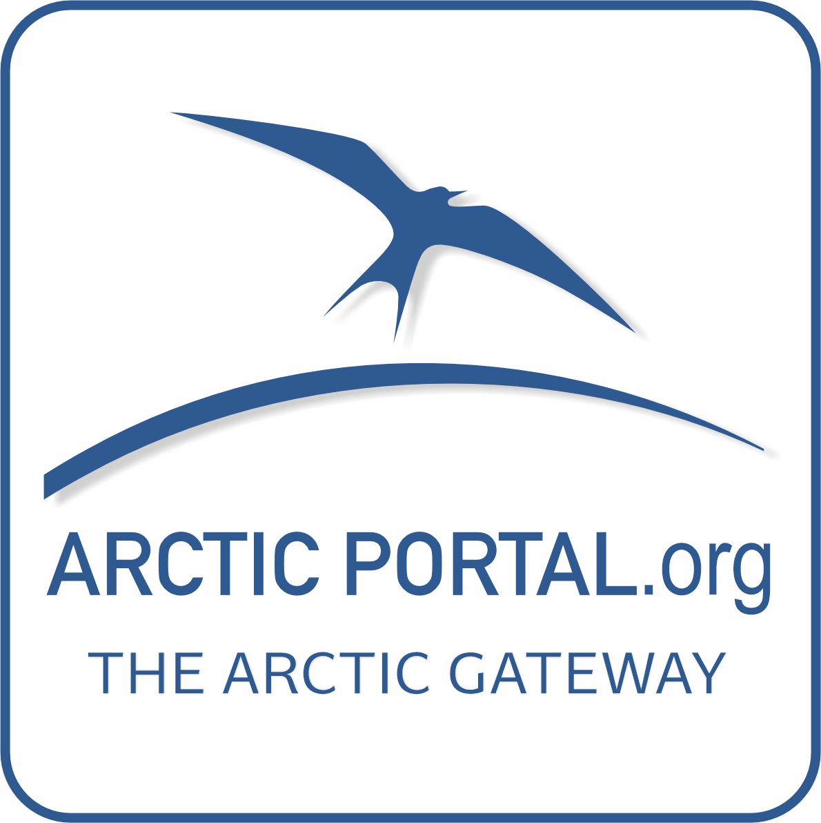 Arctic Portal logo blue