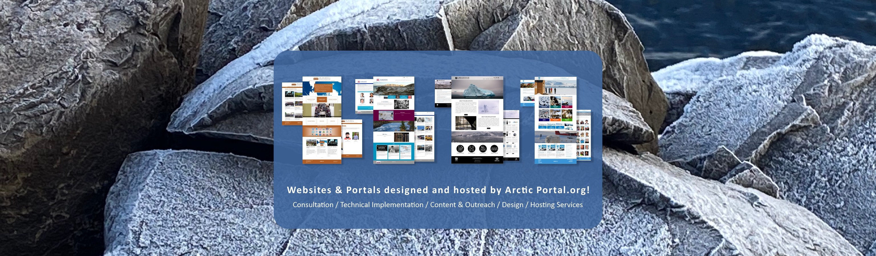 Websites created and designed by Arctic Portal