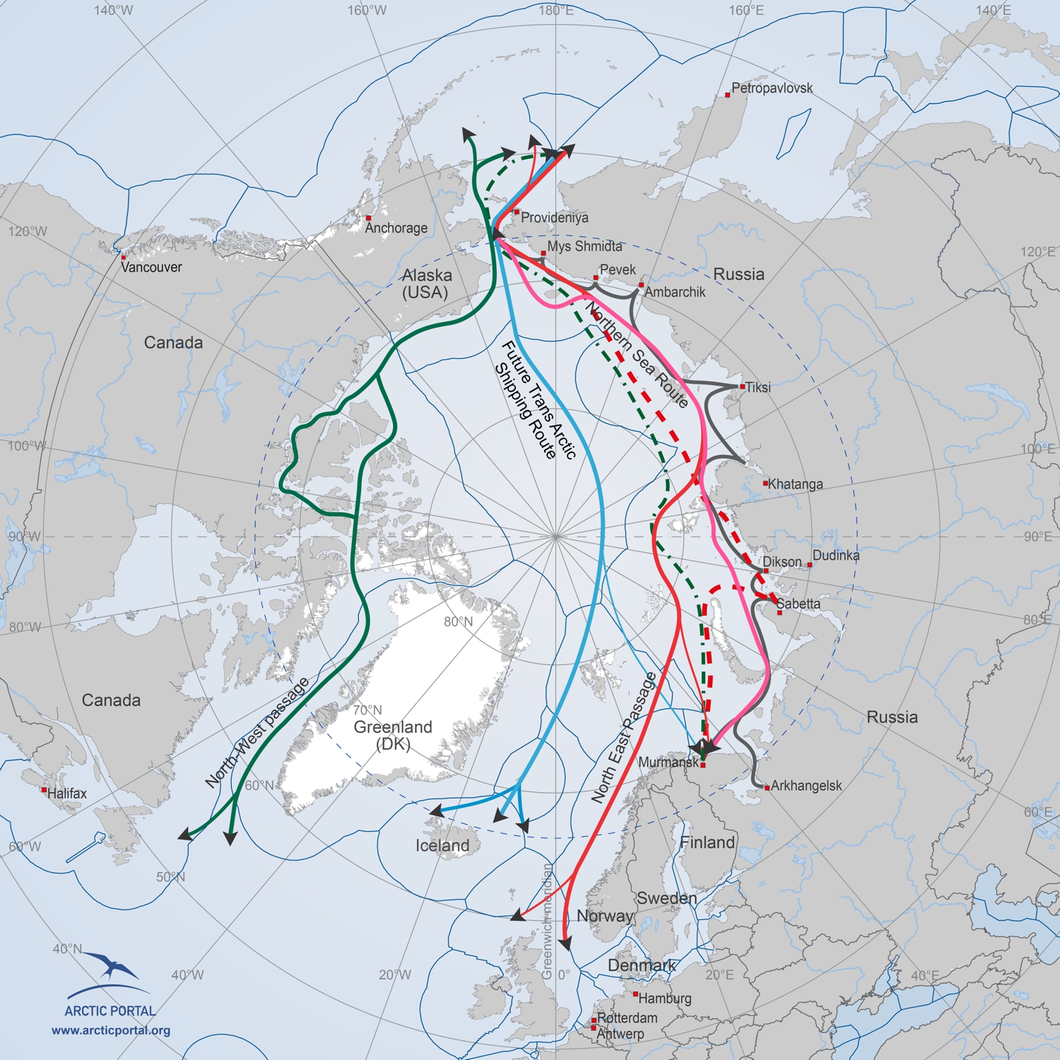 AP Map Arctic Shipping EEZ 