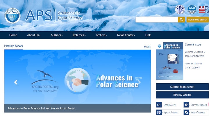 Advances in Polar Science