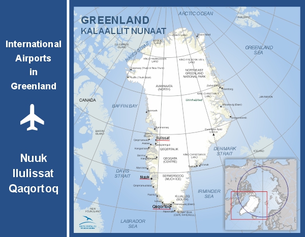 International Airports in Greenland