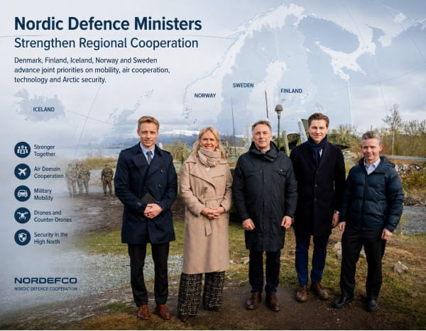 Nordic Defence Ministers meeting - Nordefco