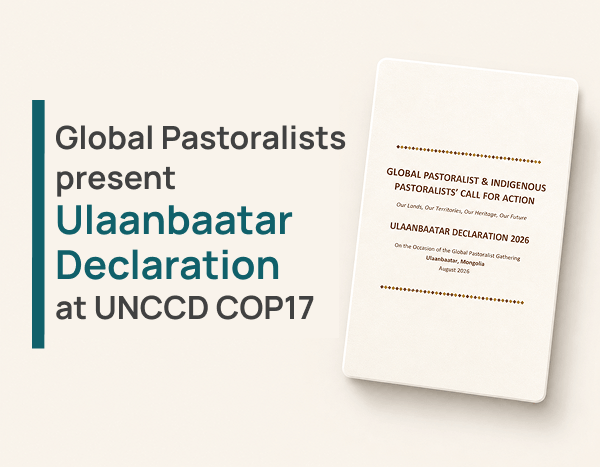 Ulaanbaatar Declaration 2026 presented at UNCCD COP17.