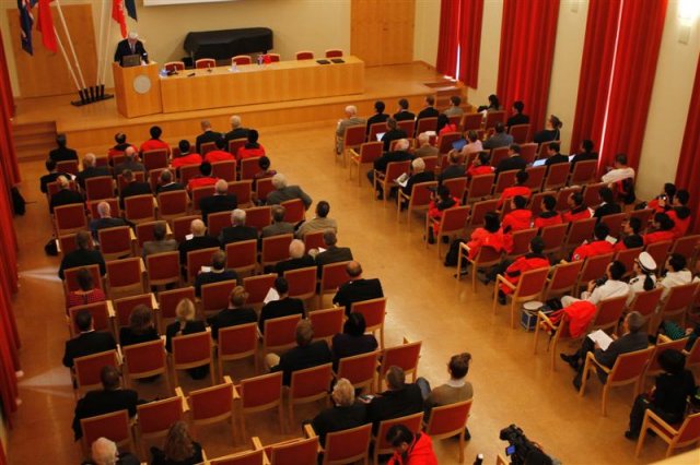 The symposium was attended by many interested people