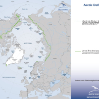 Arctic Tree Line Boundary
